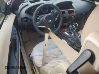 2008 BMW 6 Series 650i with VIN WBAEB53548CX61755, listed as a Copart auction lot 75056964 with 0 mi miles and Salvage Title. Bid and sale history available at carsss.com. Image 8.