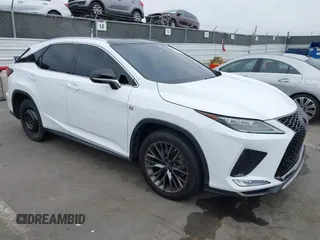 2021 Lexus RX 350 F Sport z VIN 2T2YZMDA2MC298318, wystawiony jako IAAI lot #42450545 z przebiegiem 73 853 mil mil oraz . Historia ofert i sprzedaży dostępna na DreamBid. Obrazek 1.