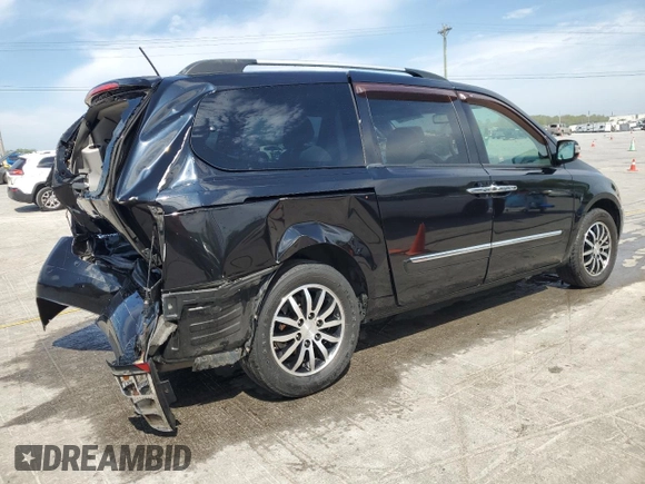 2011 Kia Sedona EX with VIN KNDMH4C7XB6393046, listed as a Copart auction lot 53844675 with 139,087 mi miles and Salvage Title. Bid and sale history available at DreamBid. Image 3.
