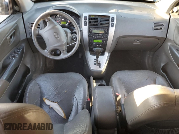 2007 Hyundai Tucson SE with VIN KM8JN12D07U637321, listed as a Copart auction lot 42730925 with 293,617 mi miles and Salvage Title. Bid and sale history available at carsss.com. Image 8.