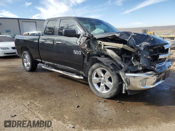 2016 Ram 1500 Big Horn with VIN 1C6RR7GT5GS362627, listed as a Copart auction lot 43713335 with 138,754 mi miles and Salvage title. Bid and sale history available at DreamBid. Image 4.