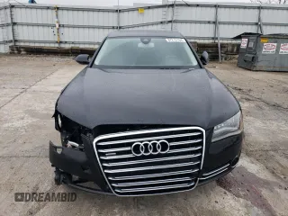 2013 Audi A8 L 3.0L with VIN WAURGAFD2DN001126, listed as a Copart auction lot 87213164 with 116,694 mi miles and Salvage Title. Bid and sale history available at carsss.com. Image 5.