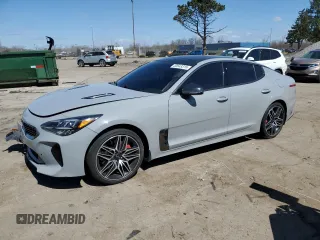 2022 Kia Stinger GT1 with VIN KNAE45LC0N6110593, listed as a Copart auction lot 52643315 with 42,181 mi miles and Clean Title. Bid and sale history available at DreamBid. Image 1.
