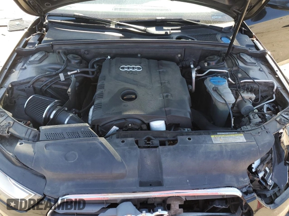 2013 Audi A4 Premium Plus with VIN WAUFFAFL4DN041625, listed as a Copart auction lot 48693955 with 153,429 mi miles and Salvage Title. Bid and sale history available at carsss.com. Image 12.