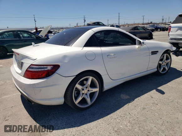 2014 Mercedes-Benz SLK-Class SLK 250 with VIN WDDPK4HA5EF088714, listed as a Copart auction lot 68346104 with 65,830 mi miles and Salvage Title. Bid and sale history available at carsss.com. Image 3.