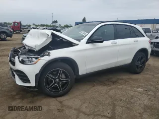2021 Mercedes-Benz GLC 300 z VIN W1N0G8EB7MF890058, wystawiony jako Copart lot #56724635 z przebiegiem 36 918 mil mil oraz Czysty tytuł • Clean title. Historia ofert i sprzedaży dostępna na DreamBid. Obrazek 1.