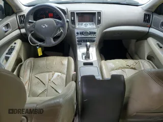 2008 Infiniti G35 Journey with VIN JNKBV61E78M207432, listed as a Copart auction lot 55202535 with 149,642 mi miles and Salvage Title. Bid and sale history available at DreamBid. Image 8.