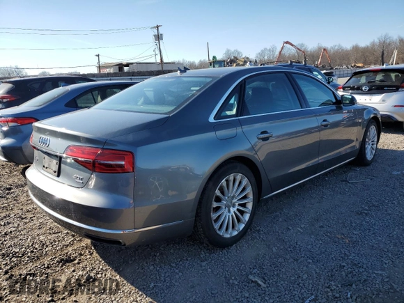 2015 Audi A8 4.0T с VIN WAU32AFD7FN039765, выставлен на аукционе Copart как лот 47642605 с пробегом 85 002 миль миль и Списание • Salvage title. История ставок и продаж доступна на DreamBid. Изображение 3.