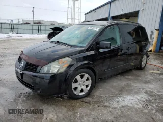 2006 Nissan Quest S Special Edition with VIN 5N1BV28U36N113378, listed as a Copart auction lot 88160125 with 0 mi miles and Salvage Title. Bid and sale history available at carsss.com. Image 1.