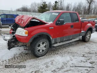 2005 Ford F-150 XLT с VIN 1FTPX045X5KC07863, выставлен на аукционе Copart как лот 41750185 с пробегом 181 401 миль миль и Чистый • Clean title. История ставок и продаж доступна на DreamBid. Изображение 1.