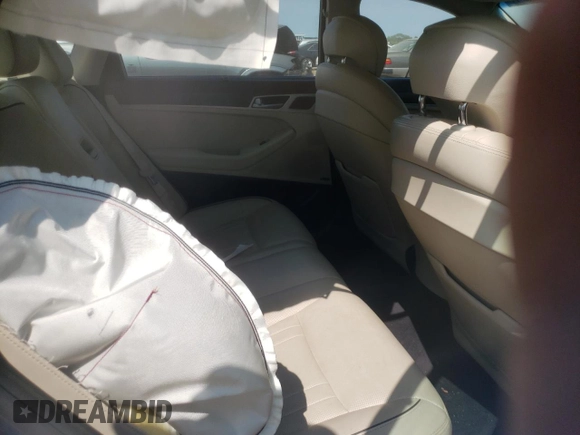 2017 Genesis G80 3.8L with VIN KMHGN4JEXHU176409, listed as a Copart auction lot 68038554 with 120,655 mi miles and Salvage Title. Bid and sale history available at DreamBid. Image 11.