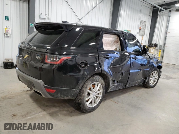 2021 Land Rover Range Rover Sport SE with VIN SALWG2RK5MA788191, listed as a Copart auction lot 40770484 with Not Provided miles and . Bid and sale history available at DreamBid. Image 3.