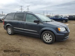 2013 Chrysler Town & Country Touring with VIN 2C4RC1BG8DR713271, listed as a Copart auction lot 50598405 with 130,551 mi miles and Salvage Title. Bid and sale history available at DreamBid. Image 4.