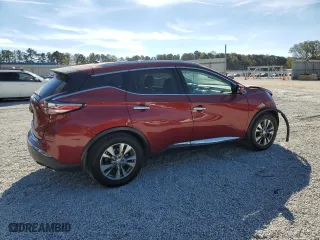 2015 Nissan Murano SV with VIN 5N1AZ2MG7FN212706, listed as a Copart auction lot 79974704 with 185,262 mi miles and Salvage Title. Bid and sale history available at carsss.com. Image 3.