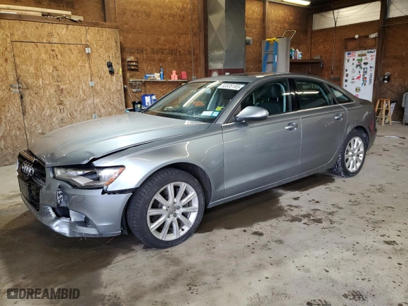 2015 Audi A6 2.0T Premium Plus with VIN WAUGFAFC8FN006562, listed as a Copart auction lot 53335195 with 65,779 mi miles and Salvage Title. Bid and sale history available at carsss.com. Image 1.
