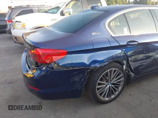 2019 BMW 5 Series 530e with VIN WBAJA9C58KB391755, listed as a IAAI auction lot 42659993 with 56,296 mi miles and . Bid and sale history available at DreamBid. Image 17.