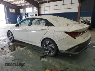 2024 Hyundai Elantra SEL with VIN KMHLS4DG2RU772054, listed as a Copart auction lot 88602205 with 14,822 mi miles and Salvage title. Bid and sale history available at DreamBid. Image 2.