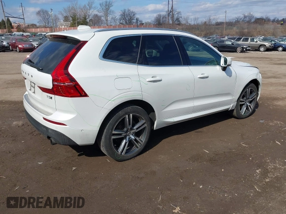 2019 Volvo XC60 Momentum with VIN LYV102RK9KB206928, listed as a IAAI auction lot 41673598 with 25,512 mi miles and . Bid and sale history available at DreamBid. Image 4.
