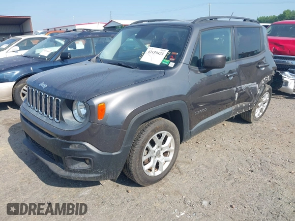 2016 Jeep Renegade Latitude z VIN ZACCJABT0GPD87340, wystawiony jako IAAI lot #42159423 z przebiegiem 121 869 mil mil oraz . Historia ofert i sprzedaży dostępna na DreamBid. Obrazek 20.