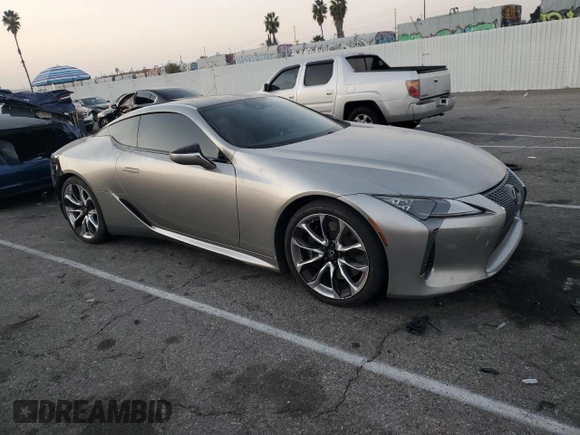 2019 Lexus LC 500h z VIN JTHHP5AY7KA006440, wystawiony jako Copart lot #83810454 z przebiegiem 45 717 mil mil oraz Szkody całkowita. Historia ofert i sprzedaży dostępna na DreamBid. Obrazek 4.