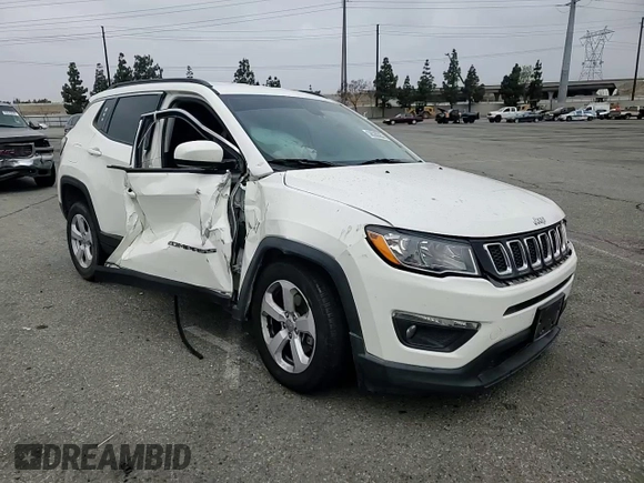 2018 Jeep Compass Latitude with VIN 3C4NJDBB6JT481739, listed as a Copart auction lot 58528565 with 97,788 mi miles and Salvage title. Bid and sale history available at DreamBid. Image 14.