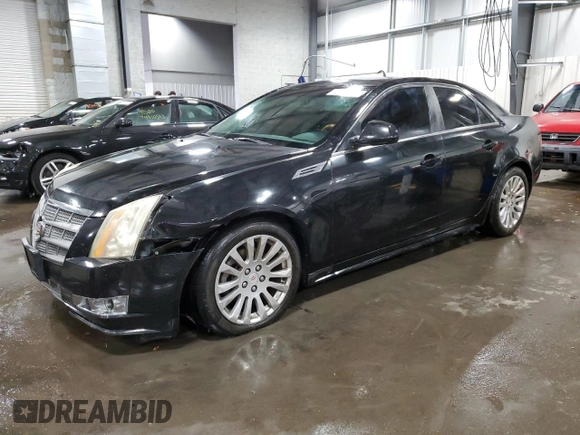 2010 Cadillac CTS with VIN 1G6DM5EV1A0143597, listed as a Copart auction lot 75373103 with 123,731 mi miles and Salvage Title. Bid and sale history available at DreamBid. Image 1.