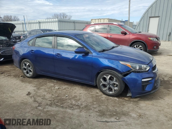 2019 Kia Forte LXS with VIN 3KPF24AD6KE093775, listed as a Copart auction lot 46467295 with 126,264 mi miles and Salvage Title. Bid and sale history available at DreamBid. Image 4.