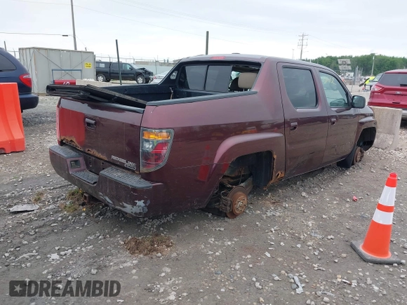 2007 Honda Ridgeline RTL z VIN 2HJYK16507H523994, wystawiony jako IAAI lot #42467682 z przebiegiem 283 292 mil mil oraz . Historia ofert i sprzedaży dostępna na DreamBid. Obrazek 4.