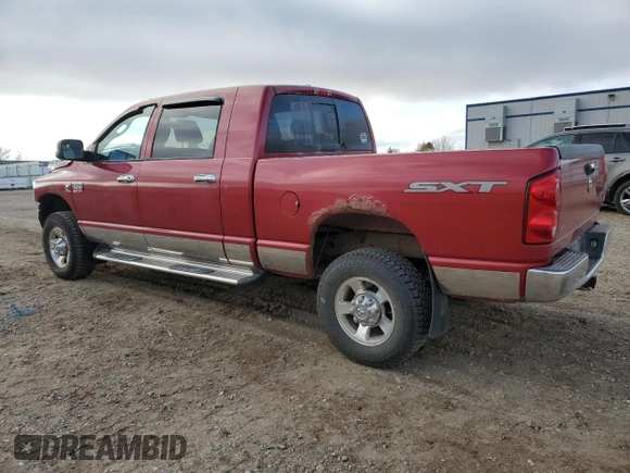 2008 Dodge Ram 2500 Laramie with VIN 3D7KS29A68G174825, listed as a Copart auction lot 80424164 with 152,043 mi miles and Salvage Title. Bid and sale history available at carsss.com. Image 2.