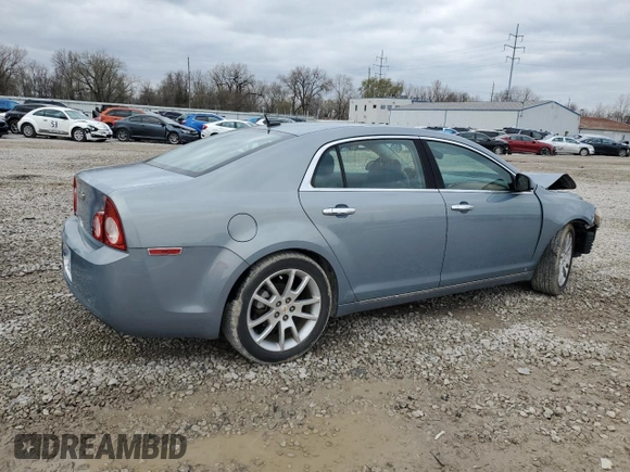 2009 Chevrolet Malibu LTZ with VIN 1G1ZK57BX94197862, listed as a Copart auction lot 50140285 with 100,451 mi miles and Salvage Title. Bid and sale history available at DreamBid. Image 3.