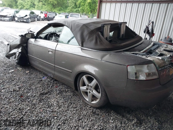 2003 Audi A4 3.0L with VIN WAUAT48HX3K017357, listed as a IAAI auction lot 42236859 with Not provided miles and . Bid and sale history available at DreamBid. Image 3.