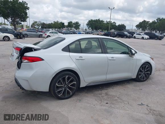 2022 Toyota Corolla SE with VIN JTDS4MCE1N3507216, listed as a IAAI auction lot 40074846 with 68,809 mi miles. Bid and sale history available at carsss.com. Image 13.