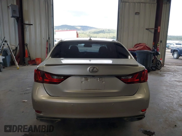 2013 Lexus GS 350 with VIN JTHBE1BL0D5023499, listed as a IAAI auction lot 41806863 with 139,952 mi miles. Bid and sale history available at carsss.com. Image 16.