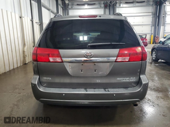 2004 Toyota Sienna XLE with VIN 5TDBA22CX4S020459, listed as a Copart auction lot 52444465 with 264,508 mi miles and Salvage Title. Bid and sale history available at carsss.com. Image 6.