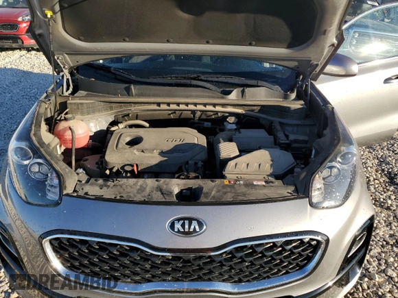 2021 Kia Sportage LX with VIN KNDPMCAC0M7945282, listed as a Copart auction lot 79599224 with 84,685 mi miles and Clean Title. Bid and sale history available at carsss.com. Image 12.