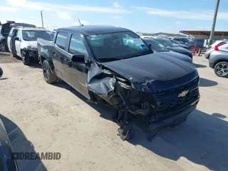 2021 Chevrolet Colorado 2WD LT with VIN 1GCGSCEN8M1127786, listed as a IAAI auction lot 41672930 with 77,381 mi miles. Bid and sale history available at carsss.com. Image 1.