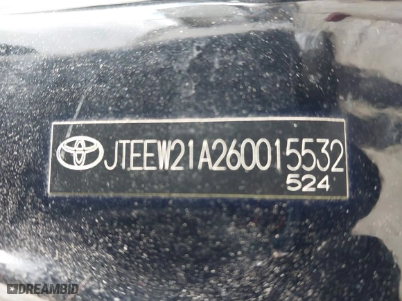 2006 Toyota Highlander Hybrid with VIN JTEEW21A260015532, listed as a IAAI auction lot 42049203 with 291,942 mi miles. Bid and sale history available at carsss.com. Image 12.