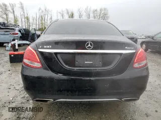 2016 Mercedes-Benz C 300 Luxury with VIN 55SWF4KB6GU155838, listed as a Copart auction lot 52011555 with 90,458 mi miles and Salvage Title. Bid and sale history available at carsss.com. Image 6.
