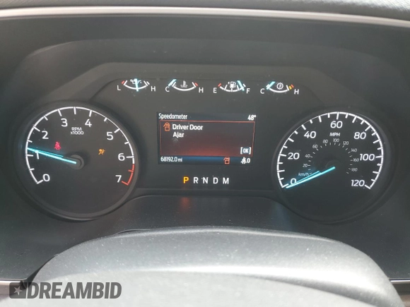 2022 Ford F-150 XL with VIN 1FTEX1EP8NFC46845, listed as a Copart auction lot 51635285 with 68,192 mi miles and Salvage title. Bid and sale history available at DreamBid. Image 9.