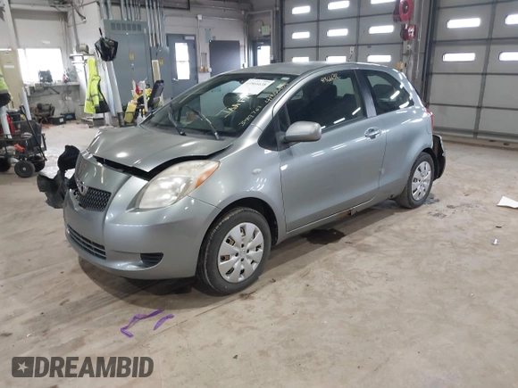 2008 Toyota Yaris with VIN JTDJT923485176488, listed as a IAAI auction lot 41866638 with 129,612 mi miles. Bid and sale history available at carsss.com. Image 17.