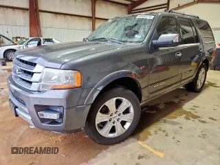 2015 Ford Expedition Platinum с VIN 1FMJU1MT7FEF22120, выставлен на аукционе Copart как лот 60683575 с пробегом 178 335 миль миль и Чистый • Clean title. История ставок и продаж доступна на DreamBid. Изображение 1.