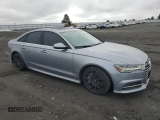 2016 Audi A6 Premium Plus with VIN WAUFGAFC2GN026557, listed as a Copart auction lot 47438275 with 119,730 mi miles and Salvage Title. Bid and sale history available at DreamBid. Image 4.