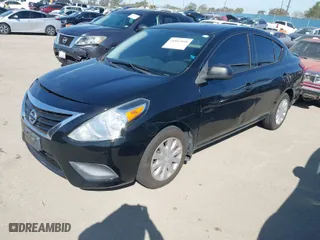 2015 Nissan Versa S Plus with VIN 3N1CN7AP2FL842744, listed as a IAAI auction lot 41842098 with 75,165 mi miles. Bid and sale history available at carsss.com. Image 2.