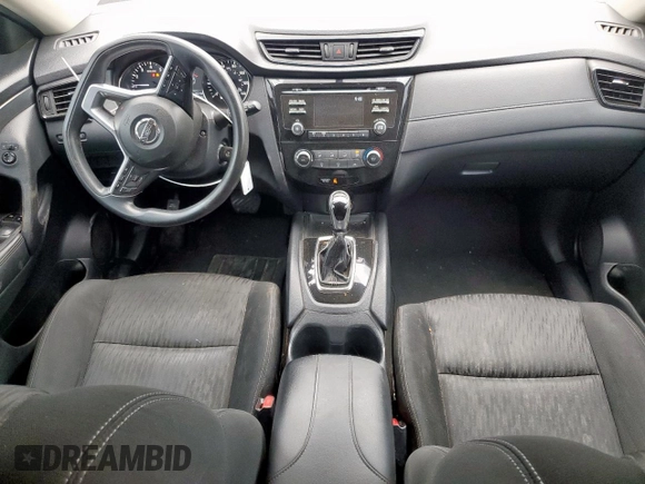2017 Nissan Rogue SV with VIN KNMAT2MT4HP542121, listed as a Copart auction lot 57166995 with 83,850 mi miles and Clean title. Bid and sale history available at DreamBid. Image 8.
