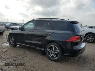 2016 Mercedes-Benz GLE 400 with VIN 4JGDA5GB8GA685769, listed as a Copart auction lot 54060705 with 54,377 mi miles and Salvage title. Bid and sale history available at DreamBid. Image 2.