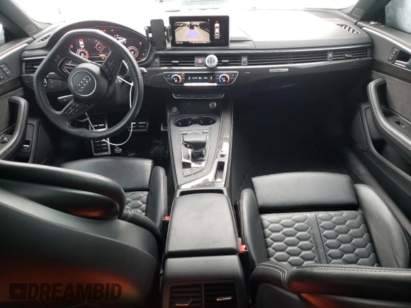 2018 Audi RS 5 z VIN WUAPWAF53JA902100, wystawiony jako Copart lot #45120285 z przebiegiem 39 423 mil mil oraz Szkody całkowita. Historia ofert i sprzedaży dostępna na DreamBid. Obrazek 8.