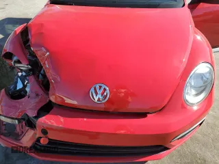 2017 Volkswagen Beetle 1.8T Fleet with VIN 3VWF17AT0HM611256, listed as a Copart auction lot 48166215 with 93,060 mi miles and Salvage Title. Bid and sale history available at carsss.com. Image 13.