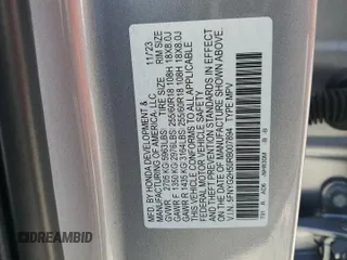 2024 Honda Pilot EX-L 7 Passenger with VIN 5FNYG2H50RB007894, listed as a Copart auction lot 59764574 with 3,801 mi miles and Non Repairable. Bid and sale history available at carsss.com. Image 15.