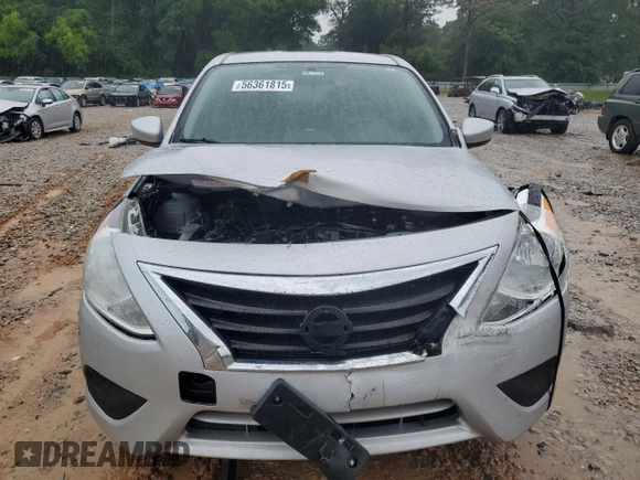 2016 Nissan Versa SV with VIN 3N1CN7AP3GL861630, listed as a Copart auction lot 56361815 with 107,845 mi miles and Salvage title. Bid and sale history available at DreamBid. Image 5.