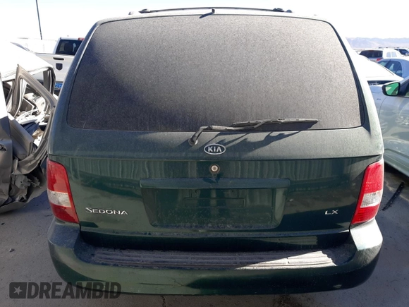 2005 Kia Sedona LX with VIN KNDUP132156641615, listed as a Copart auction lot 79973224 with 205,018 mi miles and Non Repairable. Bid and sale history available at carsss.com. Image 6.